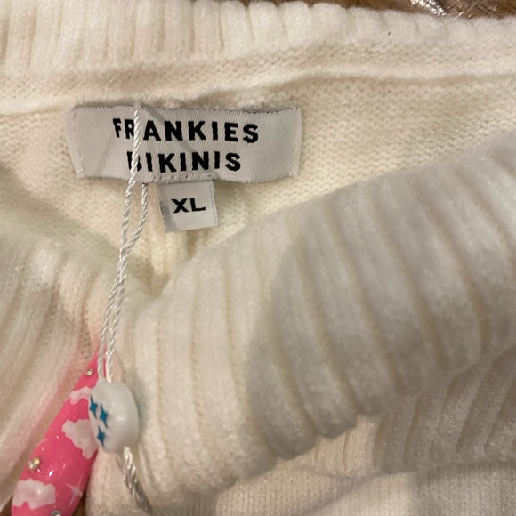 New!💕 Frankie’s Bikini set 💕Fleur cloud low rise knit pants Aimee cloud hoodie - Picture 7 of 10